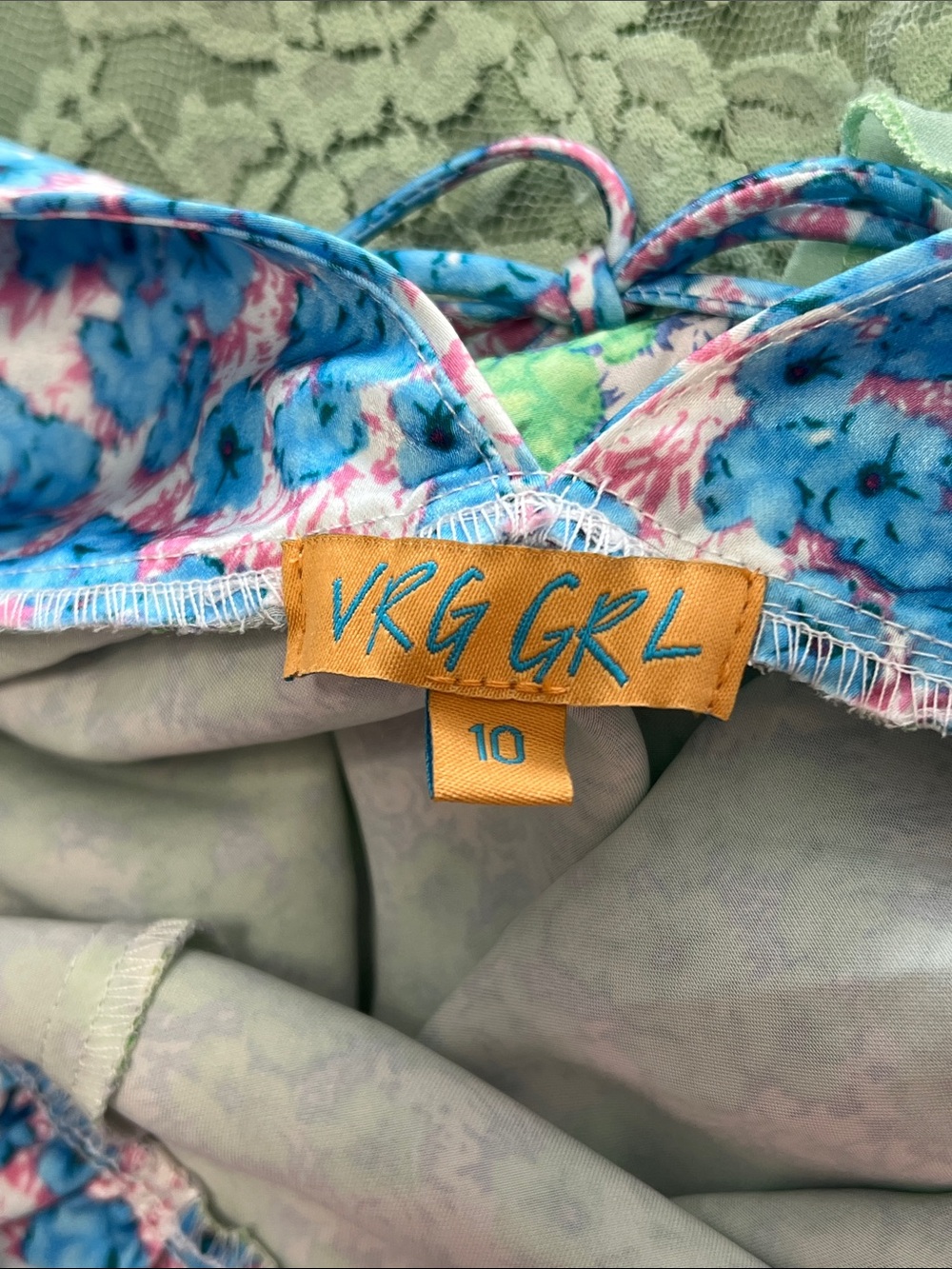 Verge Girl Floral V-Neck Slip Maxi Dress - Picture 15 of 16